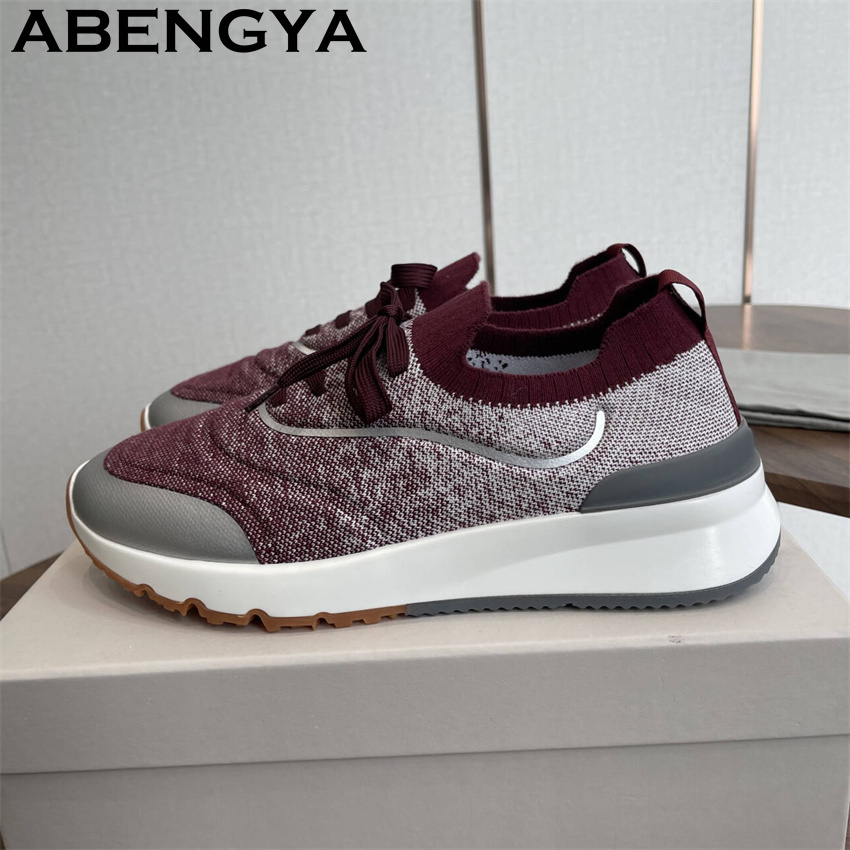 Męskie, wielokolorowe, dzierga – Men'S Fashion Loafers recenzja i cena