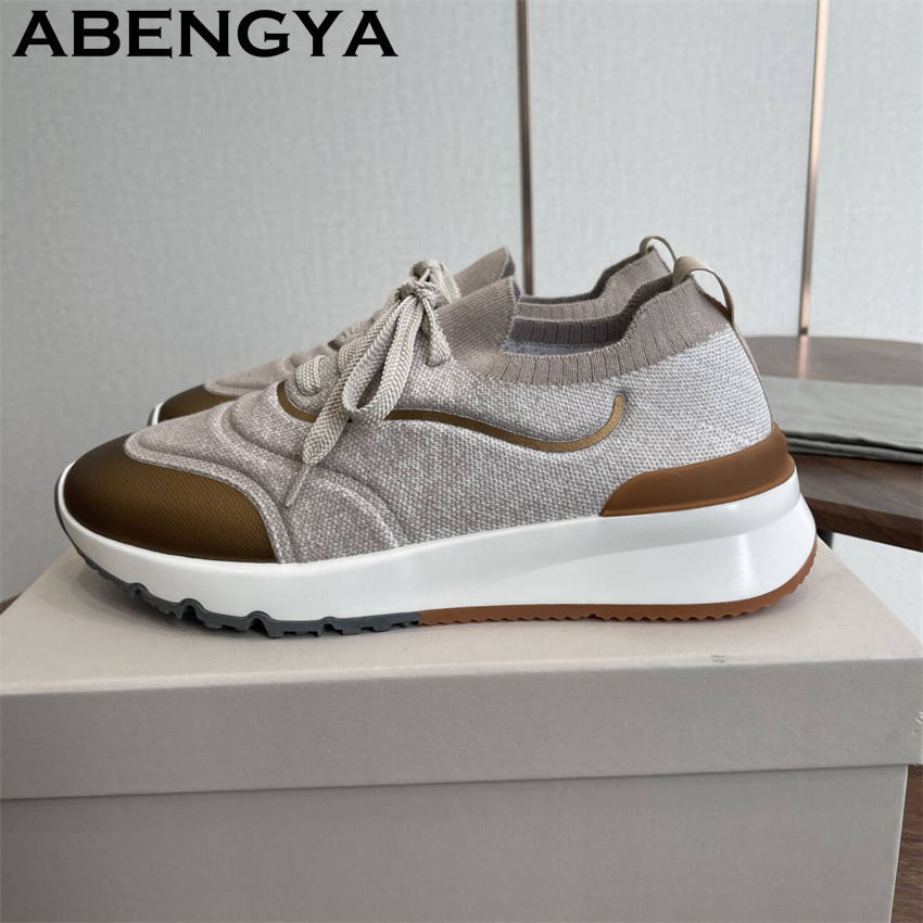 Męskie, wielokolorowe, dzierga – Men'S Fashion Loafers recenzja i cena